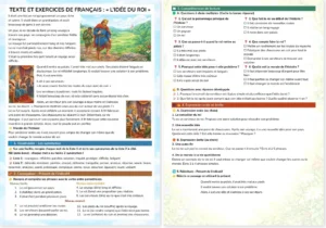 Read more about the article 📘 French Worksheet A2-B1 (PDF) – The King’s Idea 👑