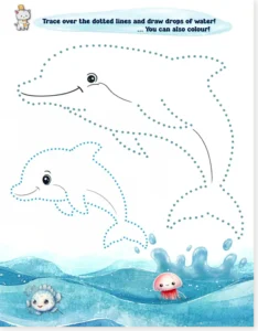 Read more about the article Dolphin Tracing Worksheet – Preschool Pre-Writing PDF