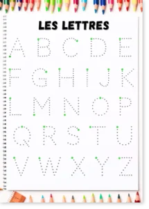 Read more about the article Trace the Uppercase Alphabet Letters – French Alphabet Tracing Free Worksheet