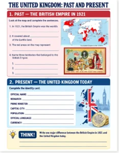Read more about the article United Kingdom Past and Present – Civilization Worksheet (with free PDF)