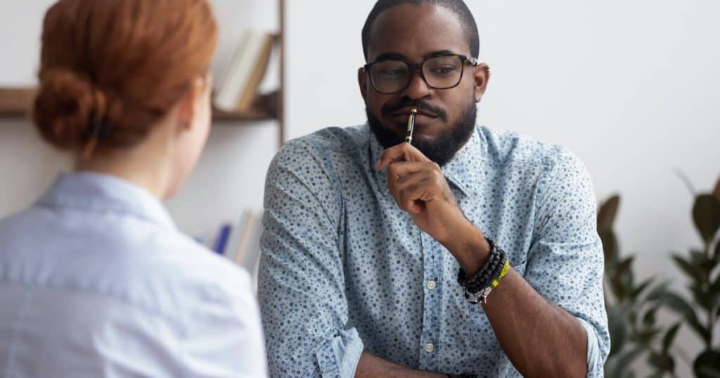 French job interview speaking activity