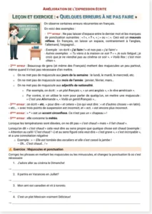 Read more about the article French Sentence and Text Correction Exercises A2-B1 to C2 (with free PDFs)