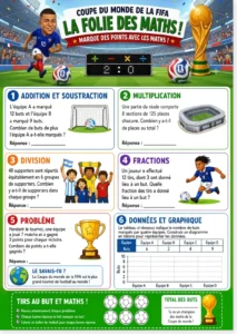 Read more about the article French Soccer Math Worksheet – World Cup Math Problems in French