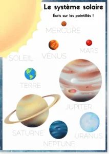 Read more about the article French Solar System Tracing Worksheet