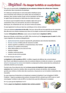 Read more about the article French Reading Worksheet: The Dangers of Bisphenol