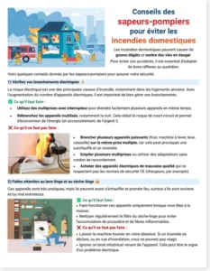 Read more about the article Firefighters’ Tips to Prevent Home Fires – French Worksheet