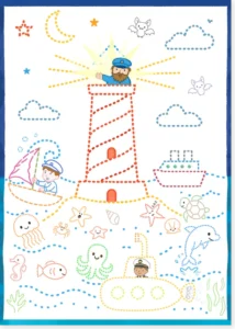 Read more about the article Lighthouse Tracing Worksheet for Preschool and Kindergarten