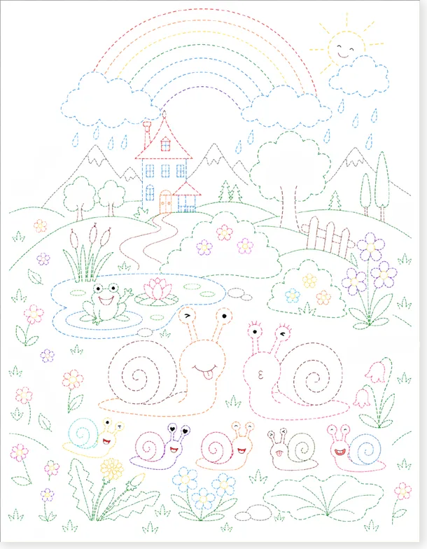 Read more about the article Snail Tracing Worksheet – Curves, Spirals and Coloring