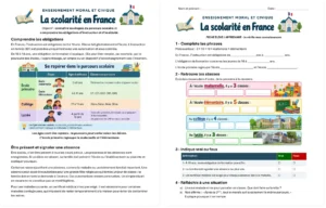 Read more about the article Schooling in France: French Reading & Activities (Free Text)